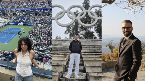 Tre tedofori di Grottaminarda per Milano-Cortina 2026