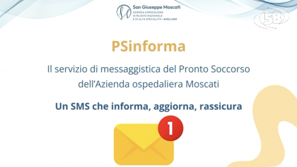 Moscati attiva PSinforma per aggiornare i familiari dei pazienti in Pronto soccorso