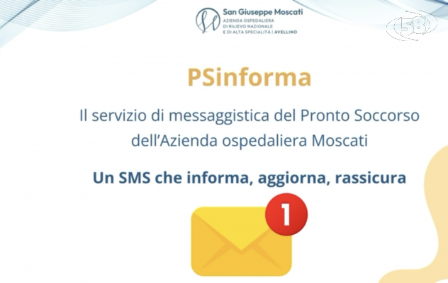 Moscati attiva PSinforma per aggiornare i familiari dei pazienti in Pronto soccorso
