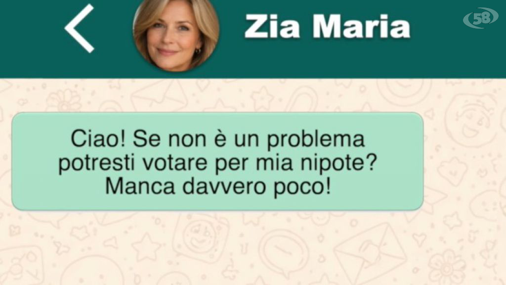 Allarme truffe online su WhatsApp, "Ciao! Potresti votare per mia nipote?/VIDEO 