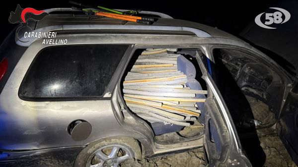 Contrasto ai furti. I Carabinieri intercettano auto sospetta