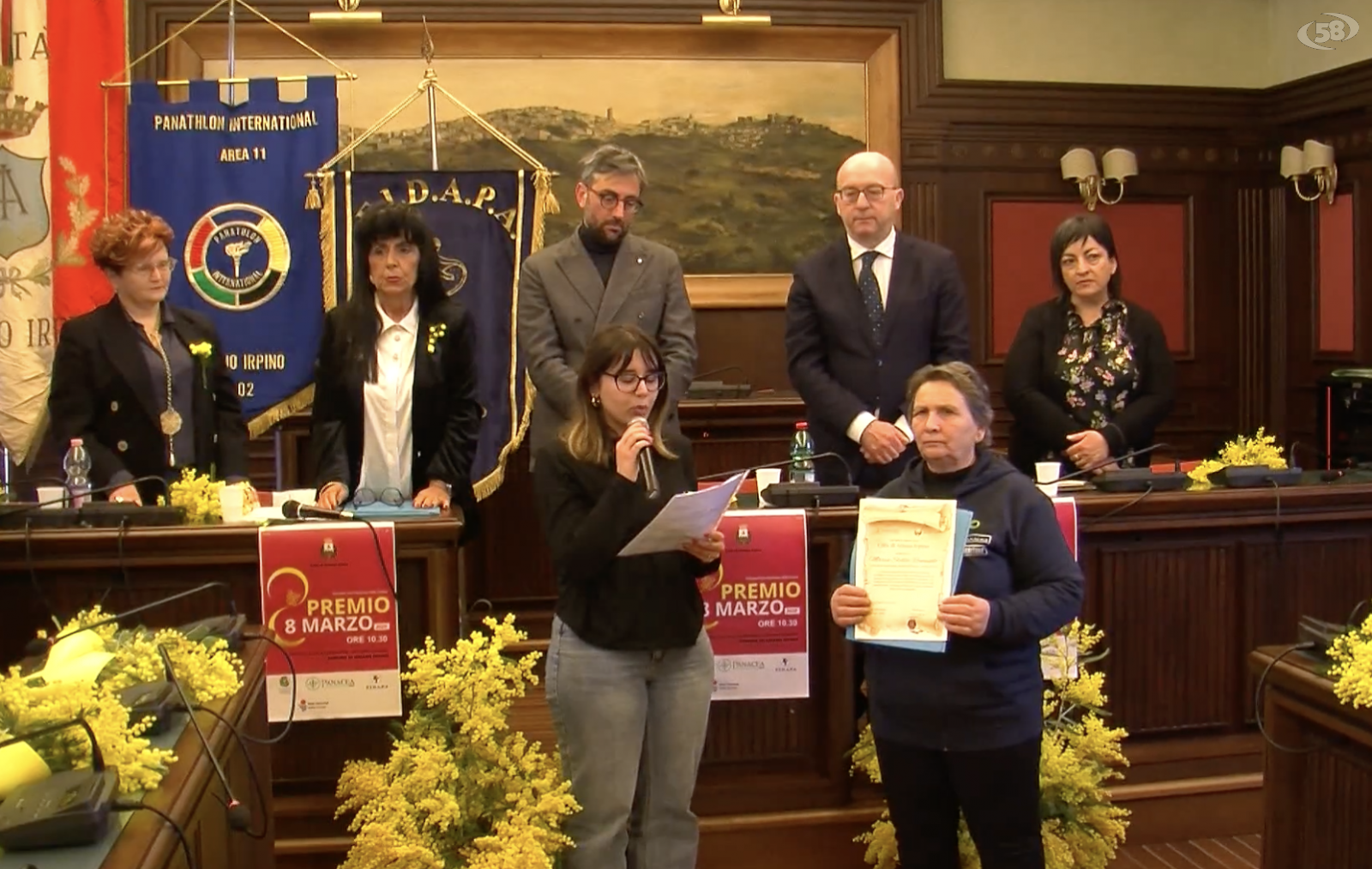 “8 marzo città di Ariano”, donne premiate a Palazzo di Città