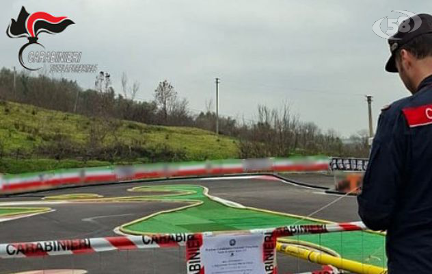 Montecalvo, pista bituminata abusiva: tre persone denunciate