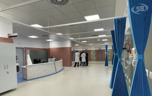 Ultimata la nuova area del Pronto soccorso del Moscati