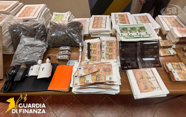 Fabbricava soldi falsi, sequestrati dalla Finanza oltre 2milioni di euro nella stamperia clandestina