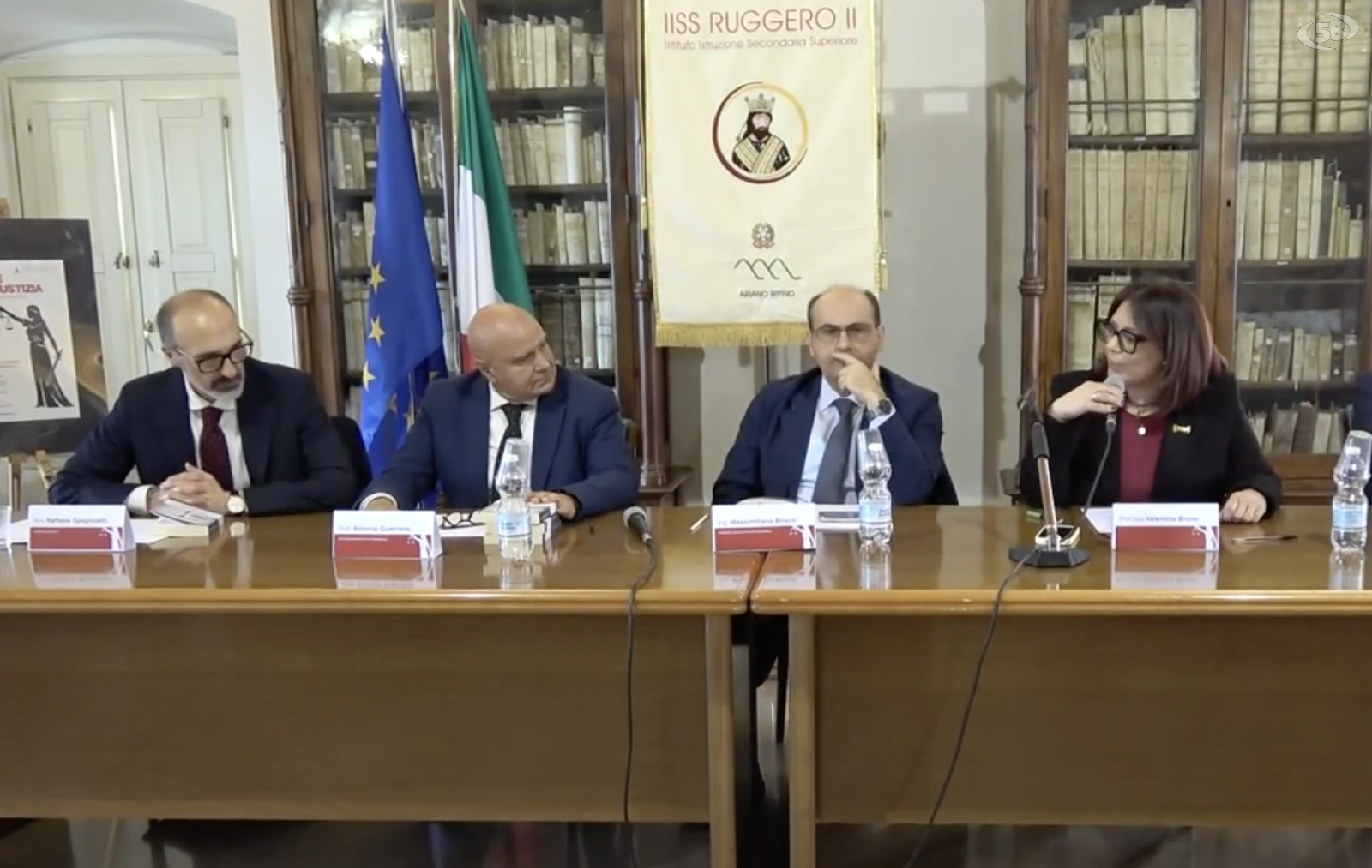 “Il sapore dell’ingiustizia”, il procuratore Antonio Guerriero, al Ruggero II