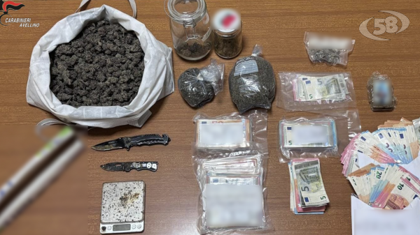 Bloccato con marijuana e hashish, 23enne arrestato dai Carabinieri