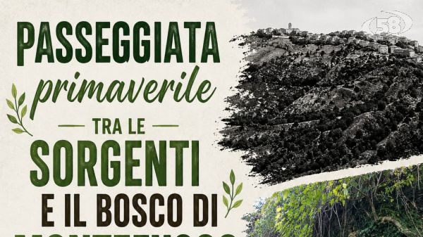 Passeggiata primaverile tra le sorgenti e i boschi di Montefusco: tutto pronto per il cammino del benessere