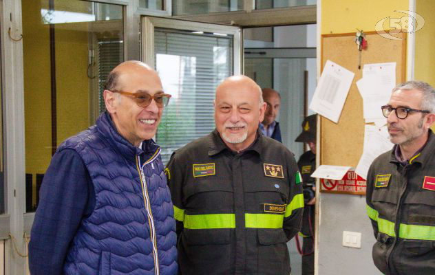 "Emergenze", Errico incontra i Vigili del fuoco: confronto sulle azioni per la sicurezza del territorio