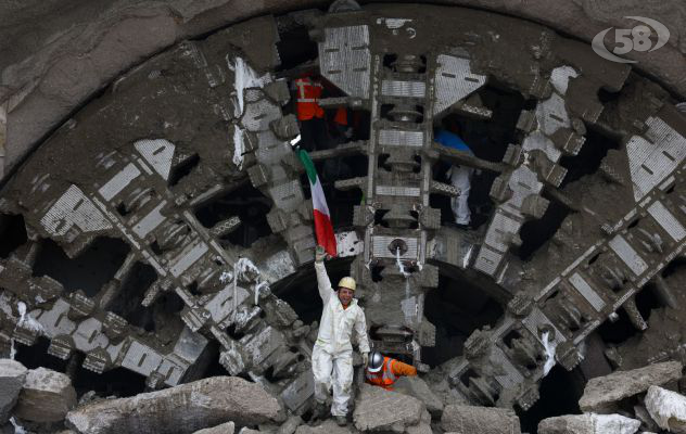 Linea Alta Capacità Alta Velocità Napoli - Bari, altro obiettivo centrato: ultimato lo scavo della galleria Rocchetta