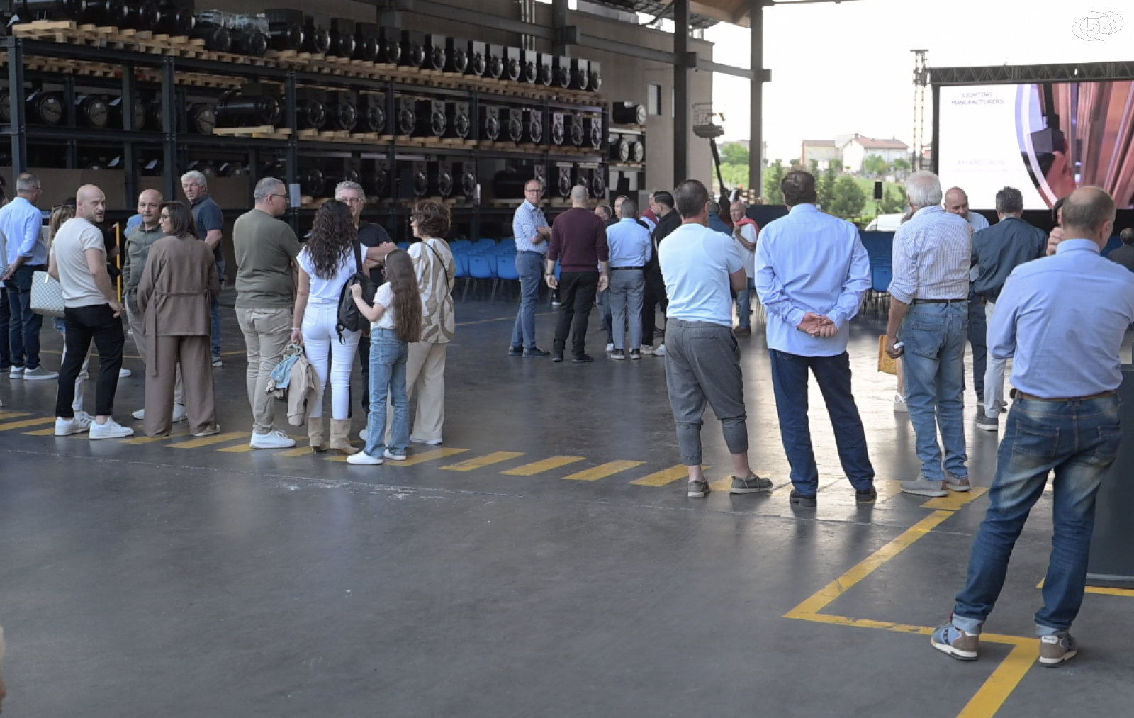 A Grotta, presso il gruppo Bruno, la proiezione del docufilm su Calabrese /VIDEO