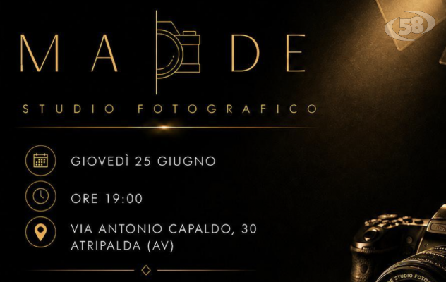Atripalda, nasce “MaDe Studio Fotografico”: inaugura il nuovo spazio dedicato all’immagine