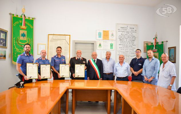 Foglianise plaude ai Carabinieri della Stazione di Vitulano. Mastrocinque: un riconoscimento per l'impegno costante