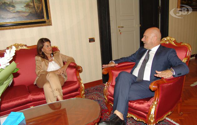 Il Prefetto di Avellino incontra il Presidente della Provincia
