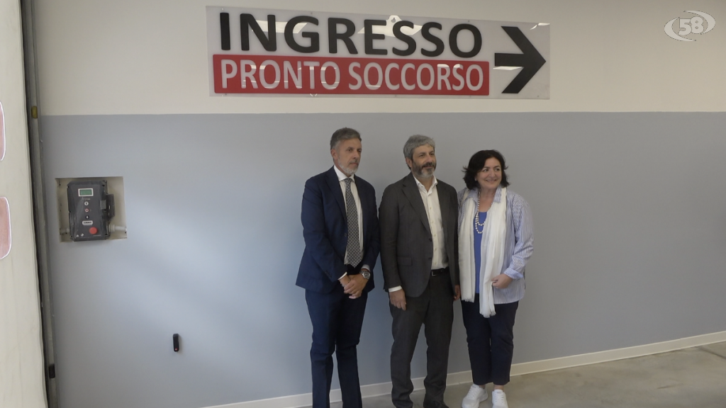 Fico inaugura il nuovo Pronto Soccorso del Moscati di Avellino