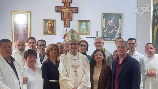 San Pio da Pietrelcina, celebrazione presso l'ospedale San Pio alla presenza del vescovo Autuoro