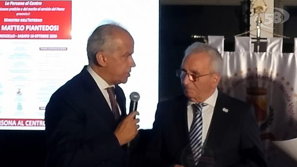 Premio nazionale 'Giustizia e legalità', il ministro Piantedosi: "Buone pratiche e merito al servizio del Paese"/VIDEO 