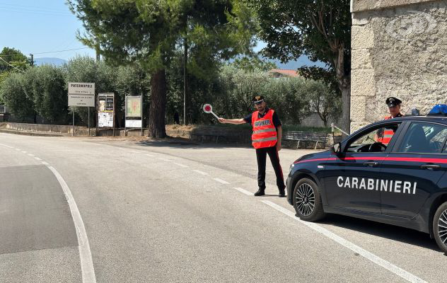 Una denuncia per guida in stato di ebbrezza e tre segnalazioni per droga