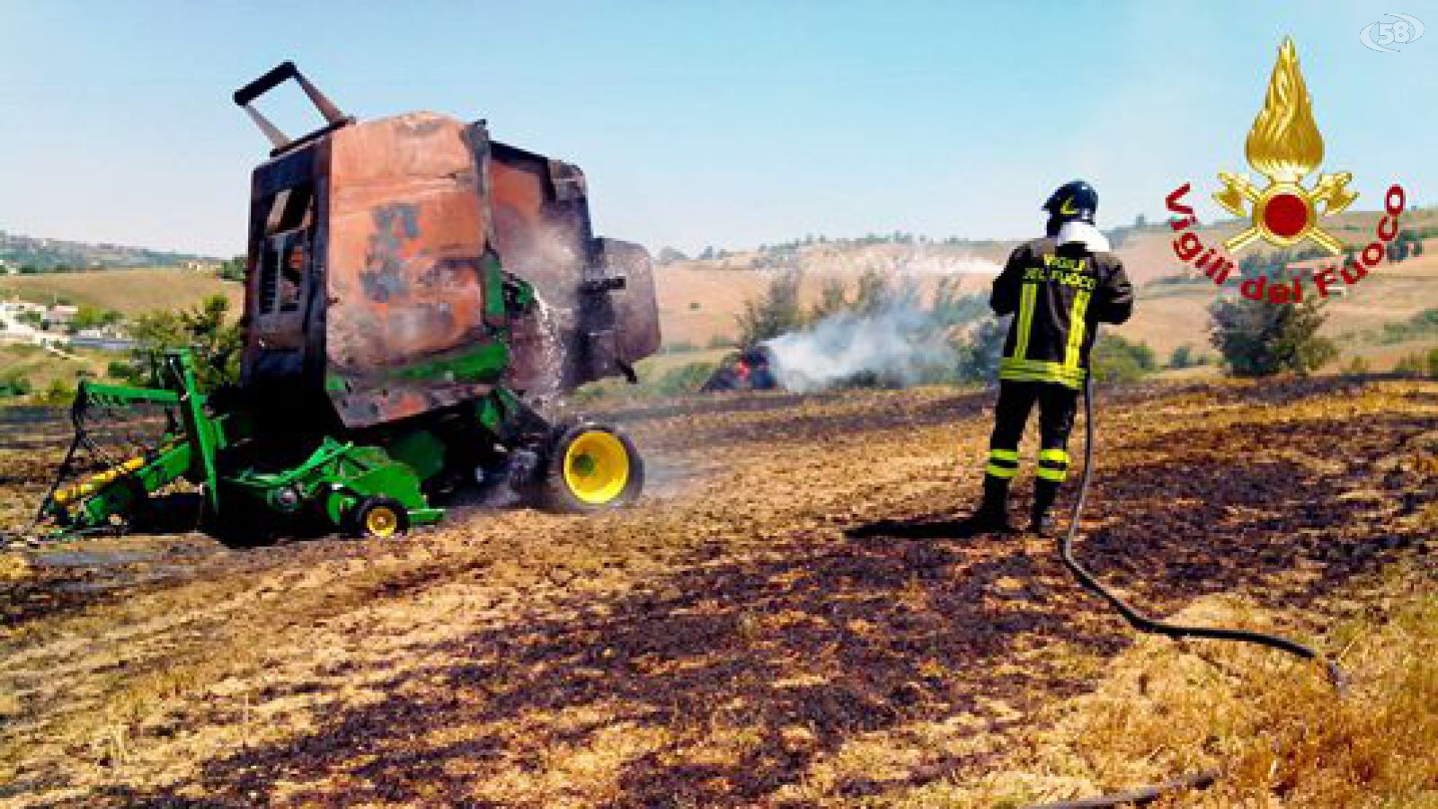 incendio Zungoli