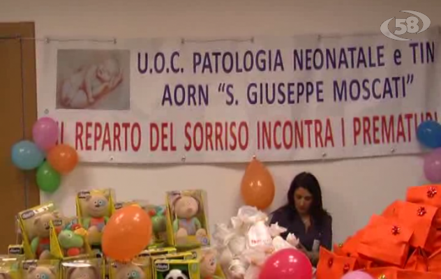 Moscati, festa grande per i bimbi nati prematuri nel 2013/VIDEO