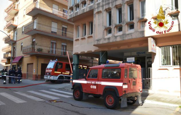 Incendio Asl, nessun dolo: solo un mozzicone?