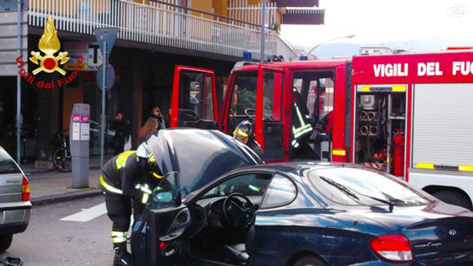 vigili del fuoco-incidente