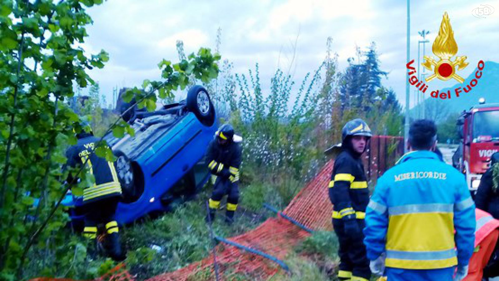 incendio auto
