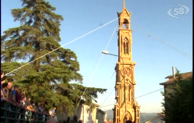 La tirata del "Giglio", Villanova in festa/VIDEO