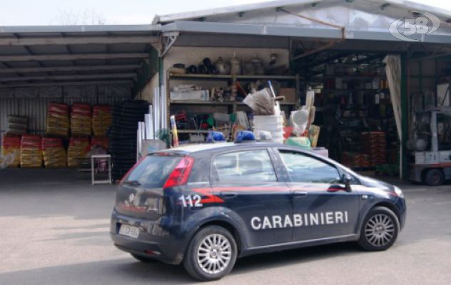 Furto in una rivendita agricola, denunciati due pregiudicati