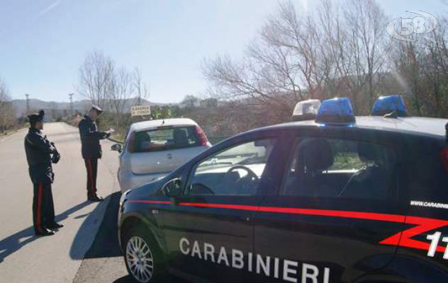 I Carabinieri ritrovano furgone rubato a Sant'Andrea di Conza