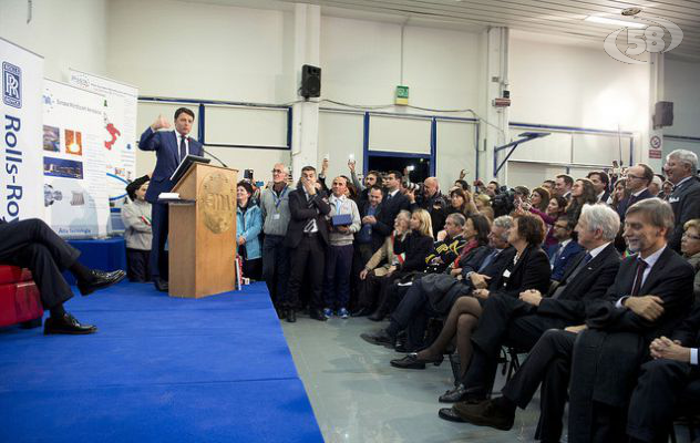 Renzi in Irpinia, tappa all'Ema/INTERVENTO INTEGRALE