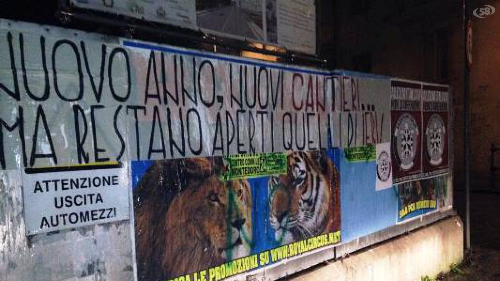 striscione casapound