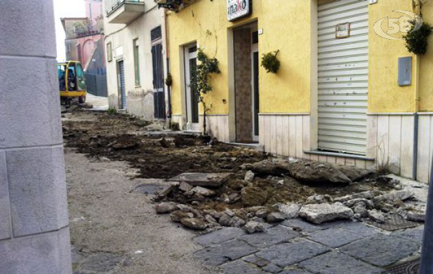 Montecalvo, al via i lavori su Corso Umberto