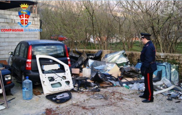 Autocarrozzeria e discarica abusive, pregiudicato nei guai