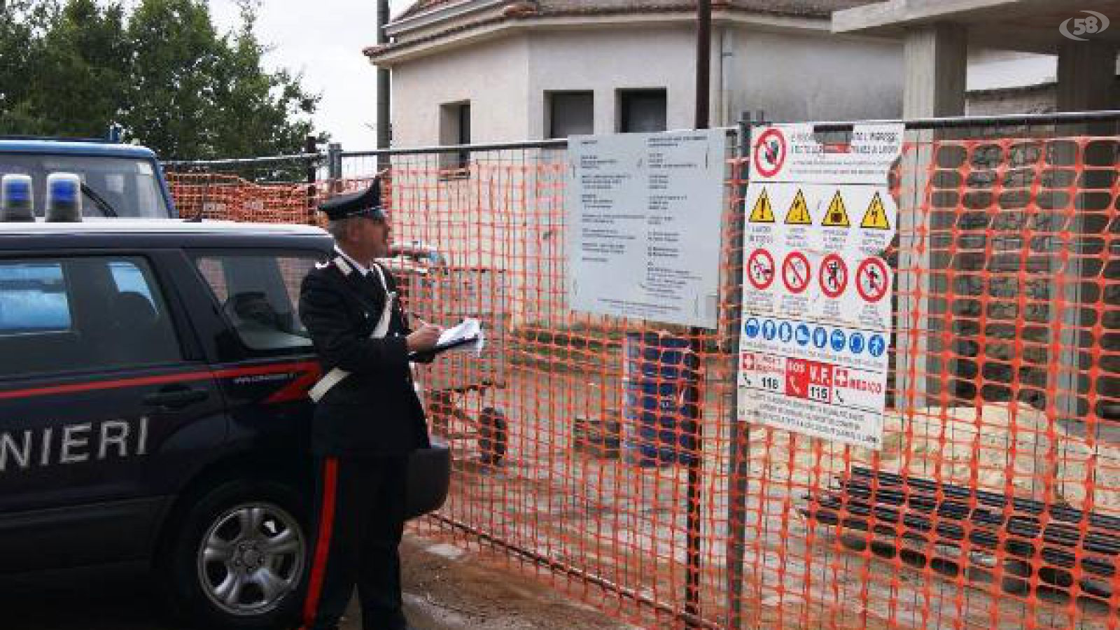 carabinieri controllo cantieri