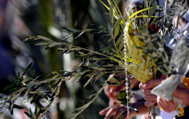 Passione e morte di Cristo, grande partecipazione sul Tricolle per la domenica delle palme/VIDEO