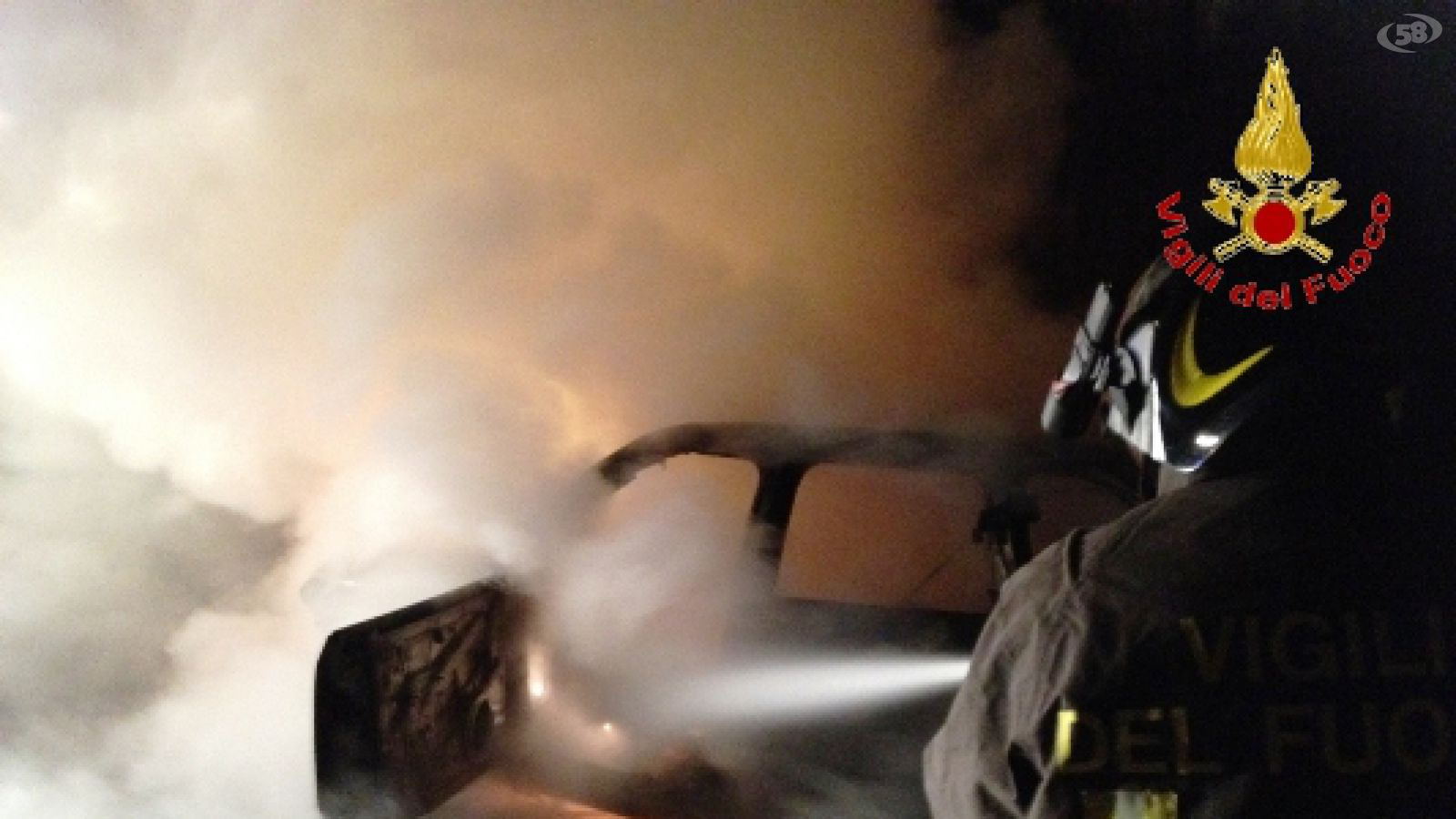 incendio auto
