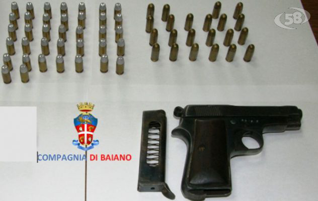 Pistola, munizioni e un pugnale: in arresto custode di un convento