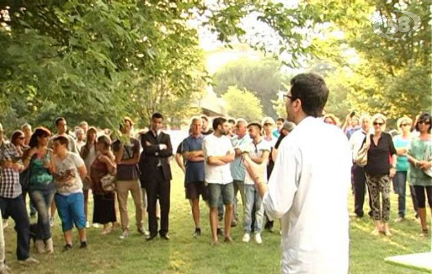 Cittadini a difesa del parco di rione Aversa: ''No al campo polivalente'